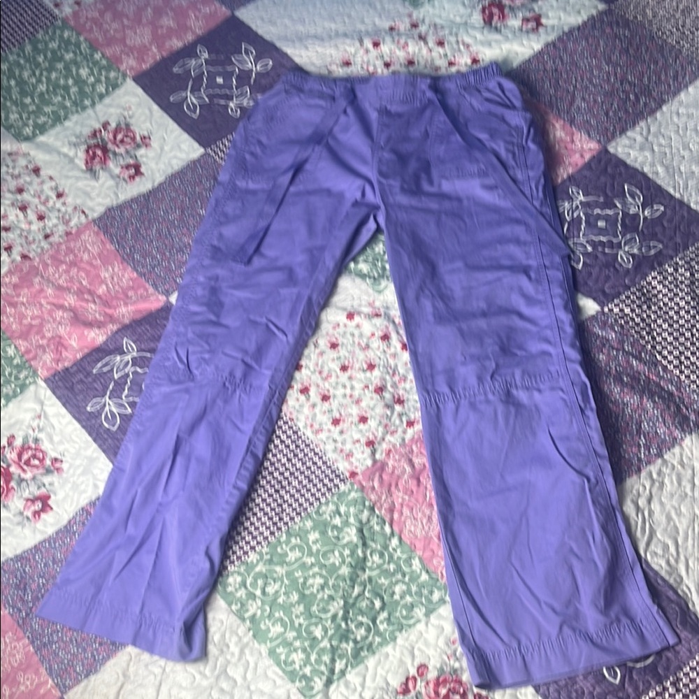 Purple Scrub Pants